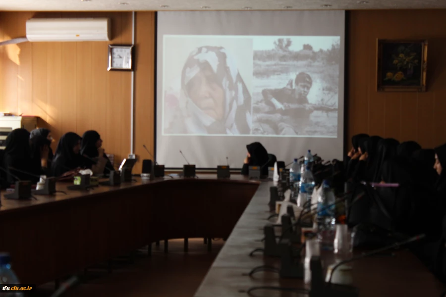 مراسم بزرگداشت یاد و خاطره شهید حسن جنگجو، در پردیس فاطمه الزهرا(س)