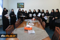 مراسم تجلیل از دانشجویان برتر در پردیس فاطمه الزهرا(س) صورت پذیرفت.