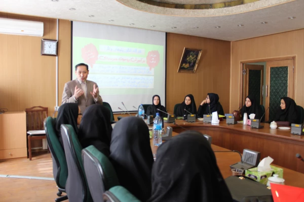 به مناسبت هفته کیفیت آموزش در پردیس فاطمه الزهرا(س) صورت گرفت.