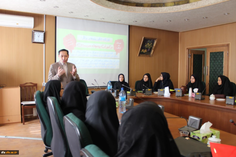 به مناسبت هفته کیفیت آموزش در پردیس فاطمه الزهرا(س) صورت گرفت.