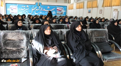 با همکاری هسته گزینش استان مراسم توجیهی برای دانشجومعلمان پردیس فاطمه الزهرا(س) برگزار شد.