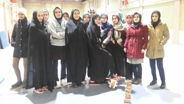 اجرای مسابقات ورزشی به همت واحد امور دانشجویی در پردیس فاطمه الزهرا(س)