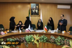 مراسم تجلیل از دانشجویان برتر حوزه های پژوهشی و فرهنگی در پردیس فاطمه الزهرا(س)