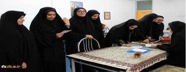 انتخابات انجمن ورزشی خوابگاهها در پردیس فاطمه الزهرا(س) تبریز برگزار شد. 2