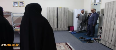 بازدید دکتر نجفی معاون حقوقی وزارت آموزش و پرورش و دکتر صفرزاده معاون فرهنگی دانشگاه فرهنگیان از پردیس فاطمه الزهرا(س)تبریز