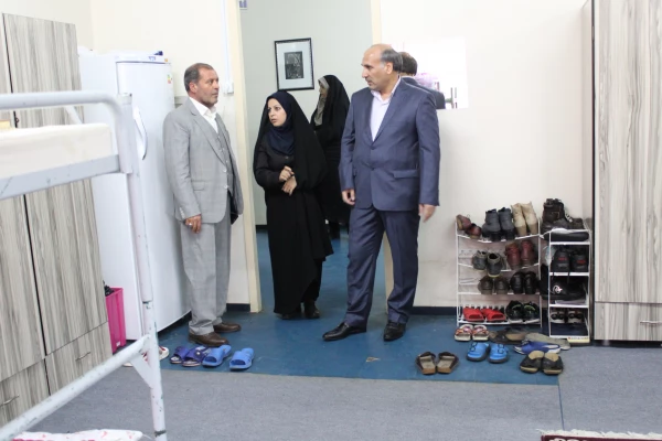 بازدید دکتر نجفی معاون حقوقی وزارت آموزش و پرورش از پردیس فاطمه الزهرا(س)تبریز