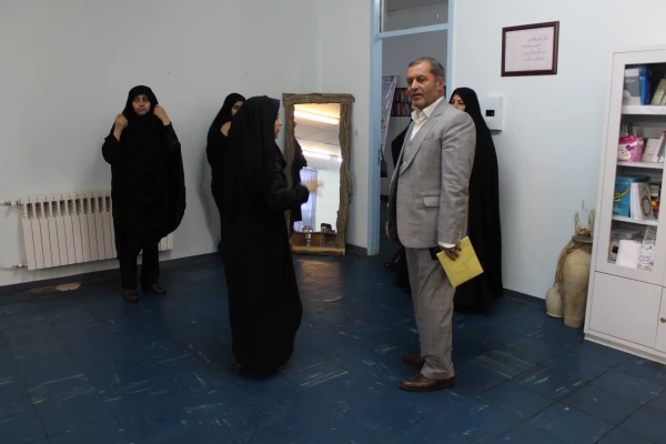 بازدید دکتر نجفی معاون حقوقی وزارت آموزش و پرورش از پردیس فاطمه الزهرا(س)تبریز