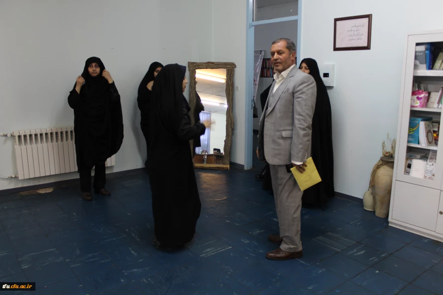 بازدید دکتر نجفی معاون حقوقی وزارت آموزش و پرورش از پردیس فاطمه الزهرا(س)تبریز