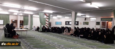 مراسم بزرگداشت روز زن در پردیس فاطمه الزهرا(س) برگزار شد.