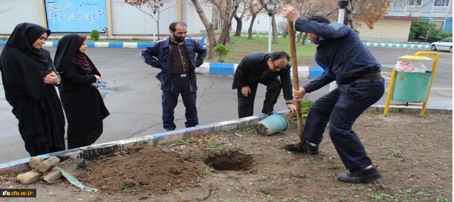 مراسم روز درختکاری در پردیس فاطمه الزهرا(س) تبریز 2