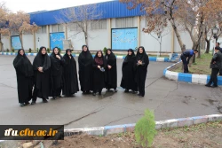 مراسم روز درختکاری در پردیس فاطمه الزهرا(س) تبریز