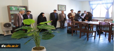 دیدار نوروزی هیئت ریسه دانشگاه فرهنگیان استان آذربایجان شرقی
