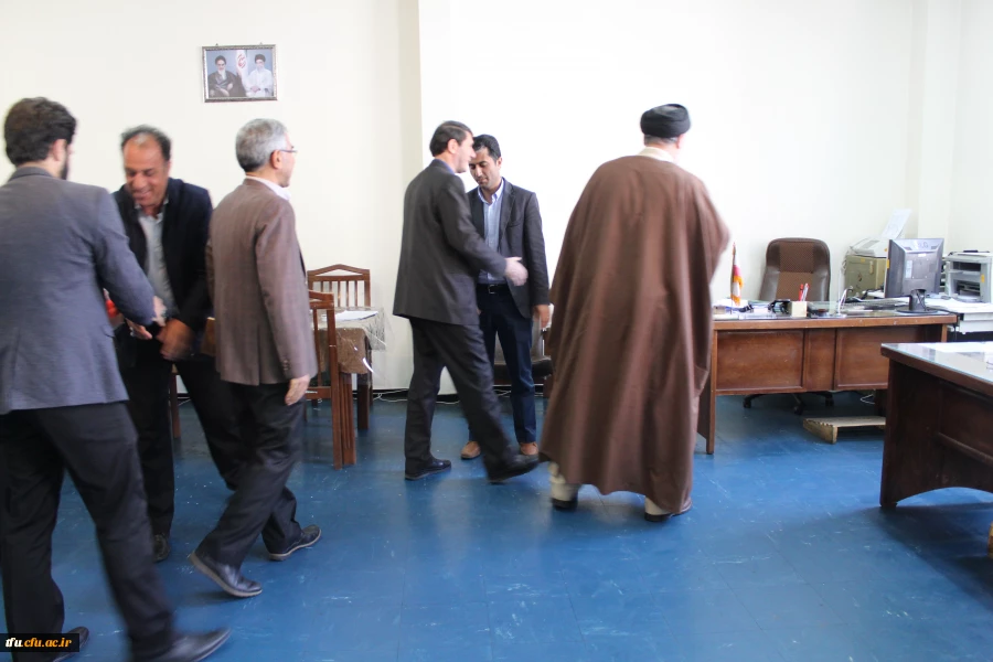 دیدار نوروزی هیئت ریسه دانشگاه فرهنگیان استان آذربایجان شرقی