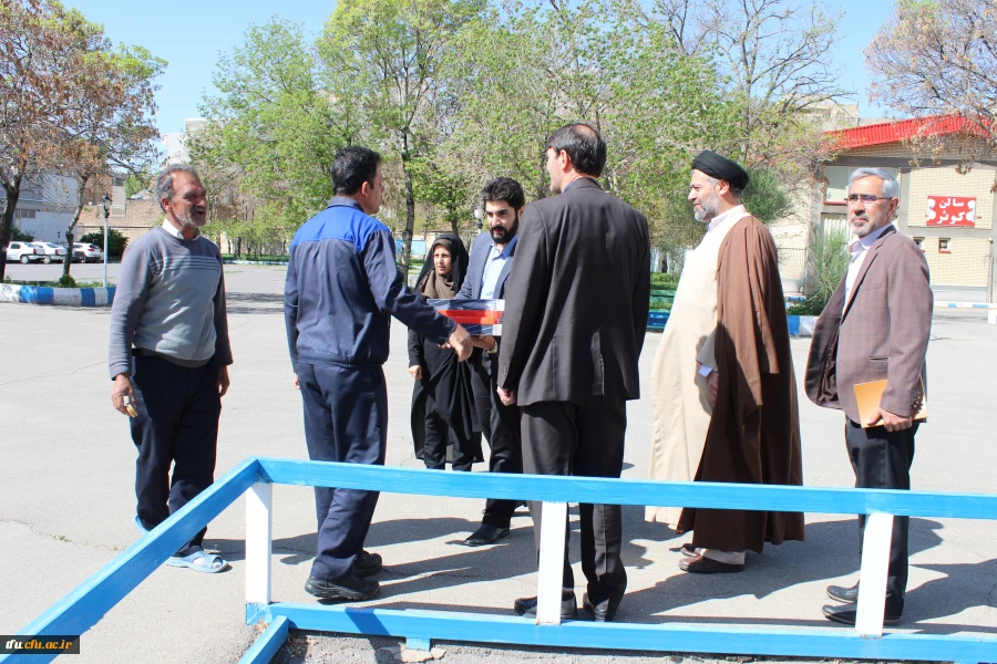 دیدار نوروزی هیئت ریسه دانشگاه فرهنگیان استان آذربایجان شرقی