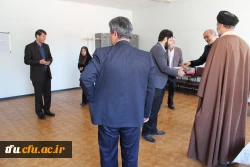 دیدار نوروزی هیئت ریسه دانشگاه فرهنگیان استان آذربایجان شرقی