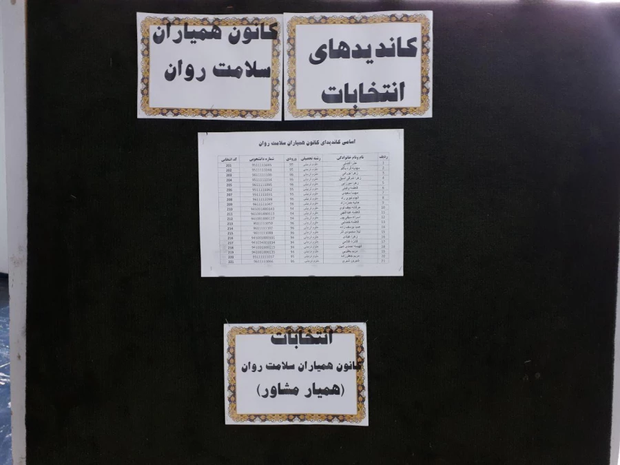 انتخابات شورای صنفی پردیس فاطمه الزهرا(س) برگزار شد.