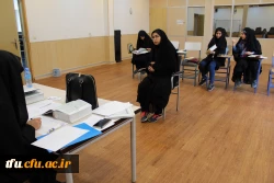 برگزاری آزمون کتبی و شفاهی 28 امین جشنواره فرهنگی، اجتماعی در پردیس فاطمه الزهرا(س)