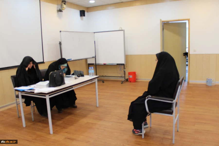 برگزاری آزمون کتبی و شفاهی 28 امین جشنواره فرهنگی، اجتماعی در پردیس فاطمه الزهرا(س)