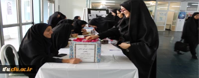 انتخابات شورای صنفی در پردیس فاطمه الزهرا(س) برگزار شد: