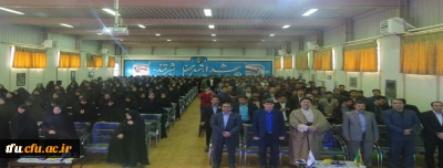 جشن نیمه شعبان در پردیس فاطمه الزهرا(س) برگزار شد.