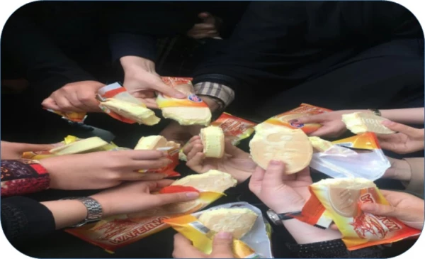 بزرگداشت هفته معلم توسط دانشجویان انجمن ریاضی پردیس فاطمه الزهرا(س)