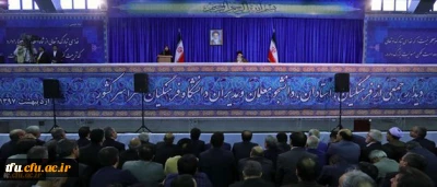 متن کامل سخنان رهبر معظم انقلاب اسلامی در پردیس نسیبه دانشگاه فرهنگیان: