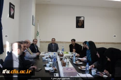 جلسه شورای آموزش استان، روز شنبه 4 بهمن 1404 در دفتر ریاست پردیس  با حضور معاونت محترم آموزشی استان آقای دکتر حجعلی زاده، سرپرست محترم پردیس خانم دکتر افسانه صمدی، سرپرست محترم علامه آقای دکتر حسین واحدی معاونین و مسئولین آموزش استان و پردیس ها برگزار شد.