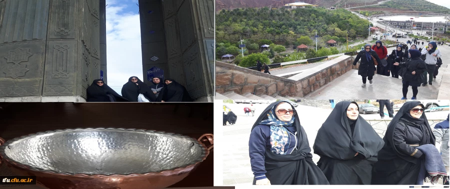 شرکت بانوان پردیس فاطمه الزهرا(س) در همایش فرهنگی ، ورزشی کوهپیمایی با رویکرد نشاط زنان شاغل استان