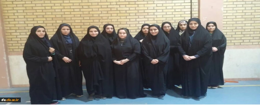 به مناسبت هفته خوابگاهها مسابقات ورزشی در پردیس فاطمه الزهرا(س) برگزار شد. 2