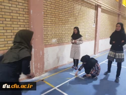 به مناسبت هفته خوابگاهها مسابقات ورزشی در پردیس فاطمه الزهرا(س) برگزار شد.