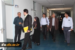 بازدید دکتر روشندل از فضایها و امکانات پردیس