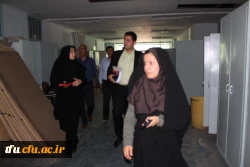 بازدید دکتر روشندل از فضایها و امکانات پردیس