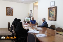 جلسه مدیران گروههای آموزشی در پردیس فاطمه الزهرا(س) برگزار گردید
