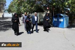 معاونت سیاسی امنیتی استاندار آذربایجان شرقی از پردیس فاطمه الزهرا(س) بازدید کرد