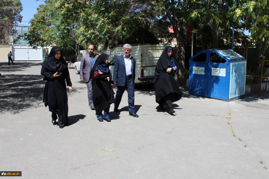 معاونت سیاسی امنیتی استاندار آذربایجان شرقی از پردیس فاطمه الزهرا(س) بازدید کرد