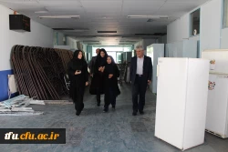 معاونت سیاسی امنیتی استاندار آذربایجان شرقی از پردیس فاطمه الزهرا(س) بازدید کرد