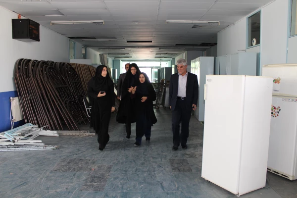 معاونت سیاسی امنیتی استاندار آذربایجان شرقی از پردیس فاطمه الزهرا(س) بازدید کرد