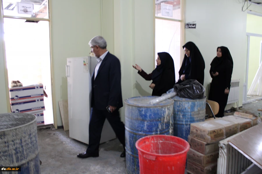 معاونت سیاسی امنیتی استاندار آذربایجان شرقی از پردیس فاطمه الزهرا(س) بازدید کرد