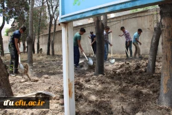 به همت معاونت توسعه منابع ایجاد محیط با نشاط برای دانشجویان در پردیس فاطمه الزهرا(س) محقق شد.