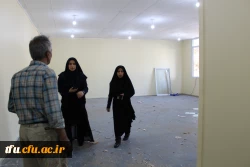 بازدید سرپرست مدیریت استانی از طرحهای عمرانی پردیس فاطمه الزهرا(س) تبریز