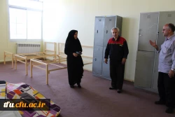 بازدید سرپرست مدیریت استانی از طرحهای عمرانی پردیس فاطمه الزهرا(س) تبریز