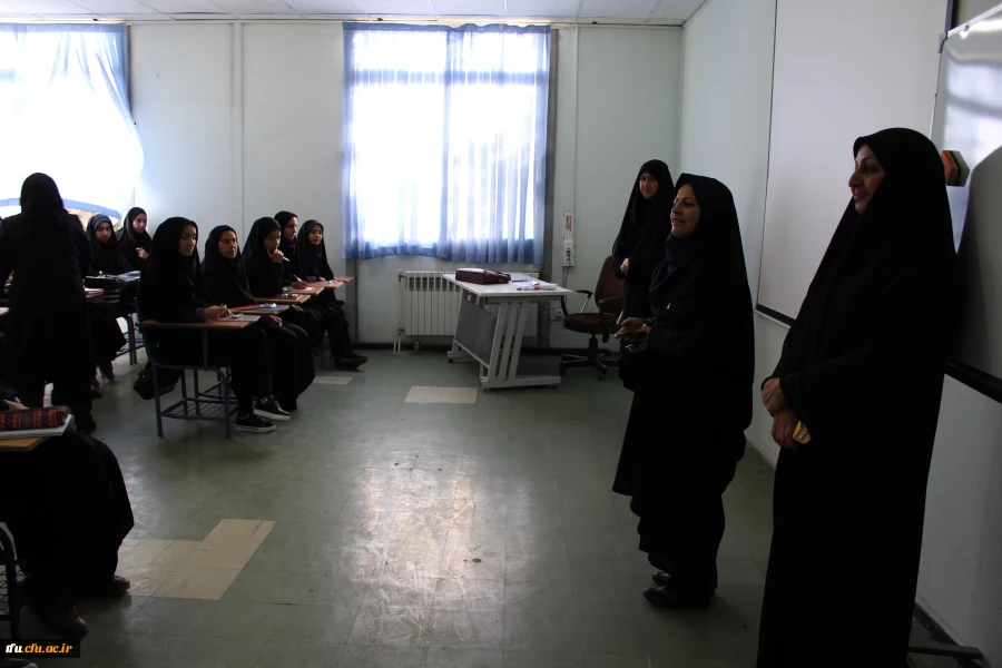 استقبال سرپرست پردیس فاطمه الزهرا(س) از دانشجومعلمان جدیدالورود