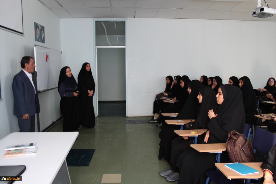 استقبال سرپرست پردیس فاطمه الزهرا(س) از دانشجومعلمان جدیدالورود