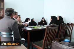 برگزاری اولین جلسه هم اندیشی کارگروه کارورزی در پردیس فاطمه الزهرا(س)