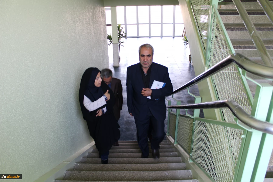 دکتر خدیوی مدیریت امور پردیس های استانی از خوابگاه شهید بهشتی پردیس فاطمه الزهرا(س) که در شرف تکمیل و افتتاح است بازدید کردند