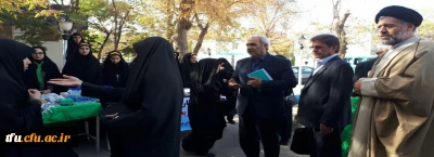 طی مراسمی، کاروان دانشجویی زائرین اربعین حسینی پردیس های فاطمه الزهرا(س) و علامه امینی با بدرقه مسئولان عازم کربلا شد