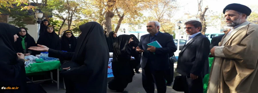 طی مراسمی، کاروان دانشجویی زائرین اربعین حسینی پردیس های فاطمه الزهرا(س) و علامه امینی با بدرقه مسئولان عازم کربلا شد  2