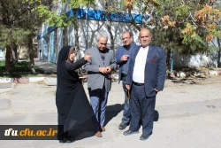 مدیر امور مالی دانشگاه فرهنگیان از سراهای دانشجویی پردیس فاطمه الزهرا(س) بازدید کرد