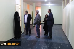 مدیر امور مالی دانشگاه فرهنگیان از سراهای دانشجویی پردیس فاطمه الزهرا(س) بازدید کرد