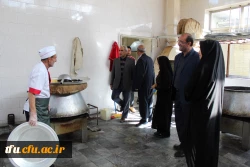 مدیر امور مالی دانشگاه فرهنگیان از سراهای دانشجویی پردیس فاطمه الزهرا(س) بازدید کرد